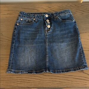 7 for All Mankind Girls’ Classice Denim Skirt